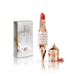 Predire Diamond Glowing Scarlet Ruby Reddish Shiny Lipstick. See Swatch Photo.